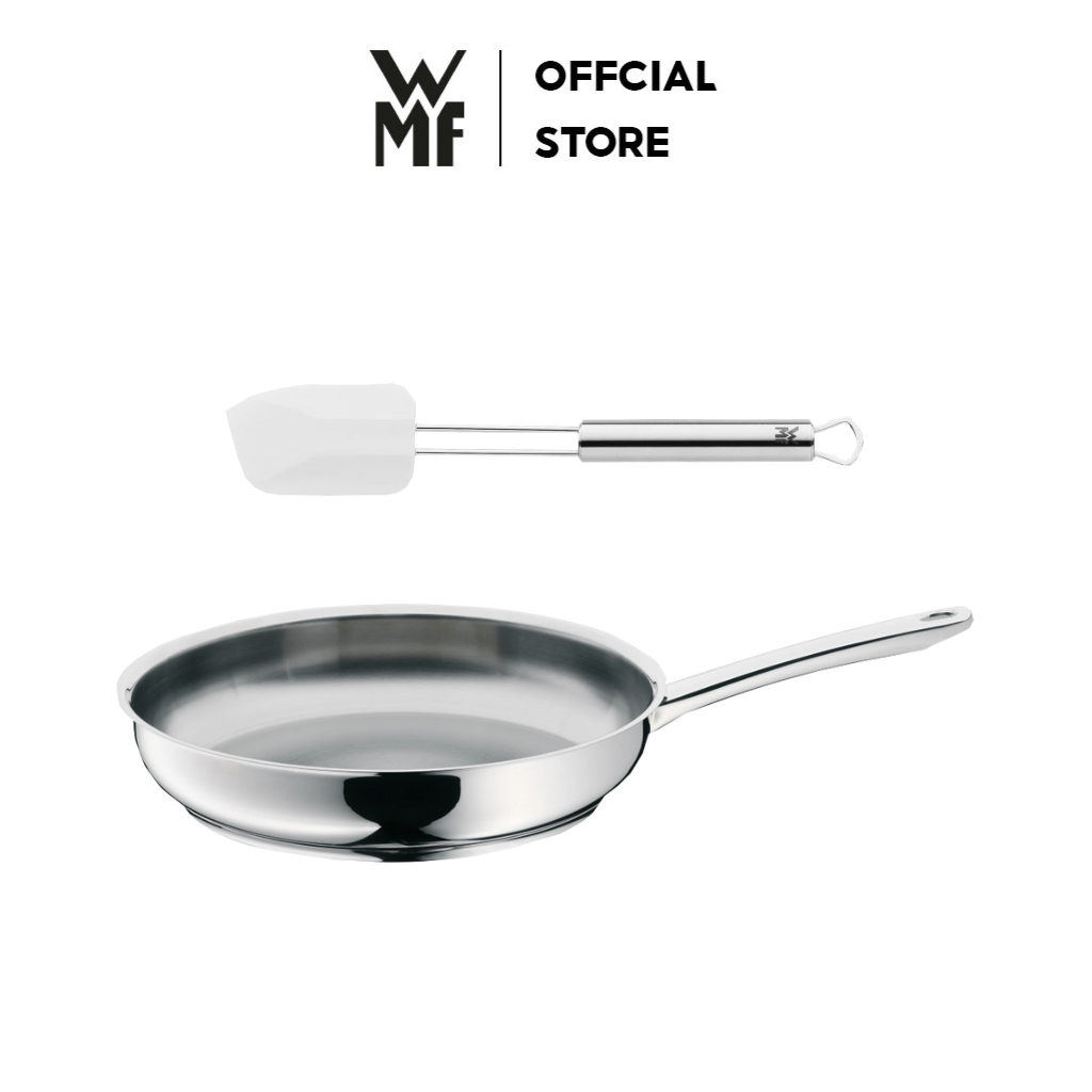 Ảnh Chảo thép WMF Profi size 20, 24, 28cm + Phới silicone WMF 1