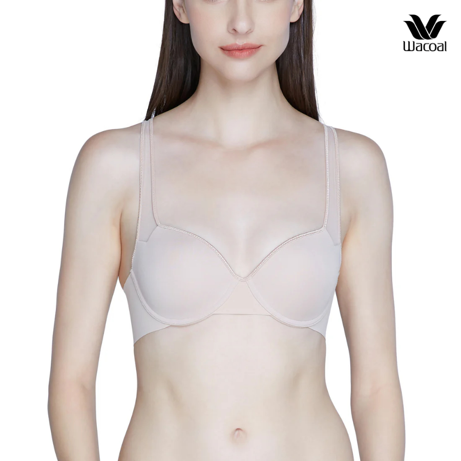 Áo lót Wacoal IWB5P03 Eco Beauty có gọng nâng nhẹ mút < 1 cm nâng nhẹ thoái mái ngực tự nhiên - WB5P03