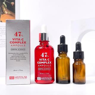 Tinh Chất Làm Sáng Da HISTOLAB 47% Vita C Complex Ampoule Serum Giúp Da Căng Mượt 50ml Duduhouse