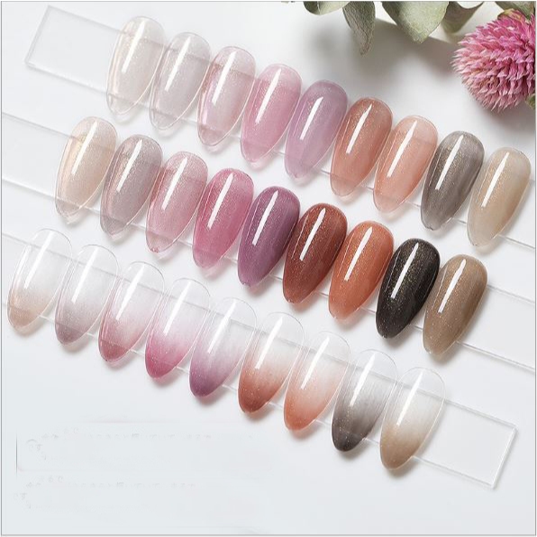 Sơn gel AS NHŨ THẠCH MỚI mã AGG 9 chai đỏ nhọn 15ml siêu HOT siêu xịn