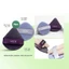 Set 2 Bông Phấn Cushion 2 Mặt Vacosi