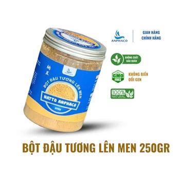 Natto đậu tương lên men kiểu Nhật Anphaco hộp bột 250g