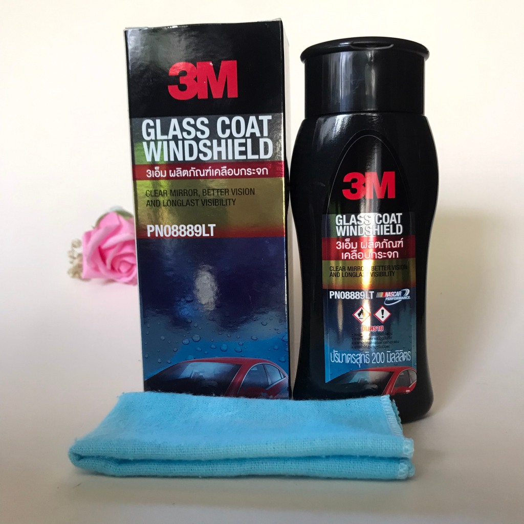 Chai chống bám nước trên kính xe 3M Glass Coat Windshield 08889 LT ...