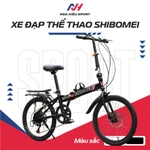 [Tặng Full Phụ Kiện] Xe Đạp Gấp Shibomei Bánh 20 Inch - Gọn Nhẹ Tiện Lợi, Thích Hợp Cho Trẻ Em Và Người Lớn — ảnh 1