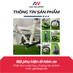 [Tặng Full Phụ Kiện] Xe Đạp Gấp Shibomei Bánh 20 Inch - Gọn Nhẹ Tiện Lợi, Thích Hợp Cho Trẻ Em Và Người Lớn — ảnh 4