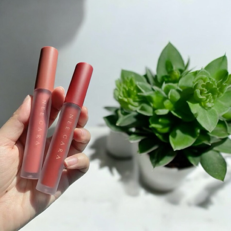 Hàng hot-son Neecara velvet màu đỏ nhung 08. Chất son mịn, lâu trôi