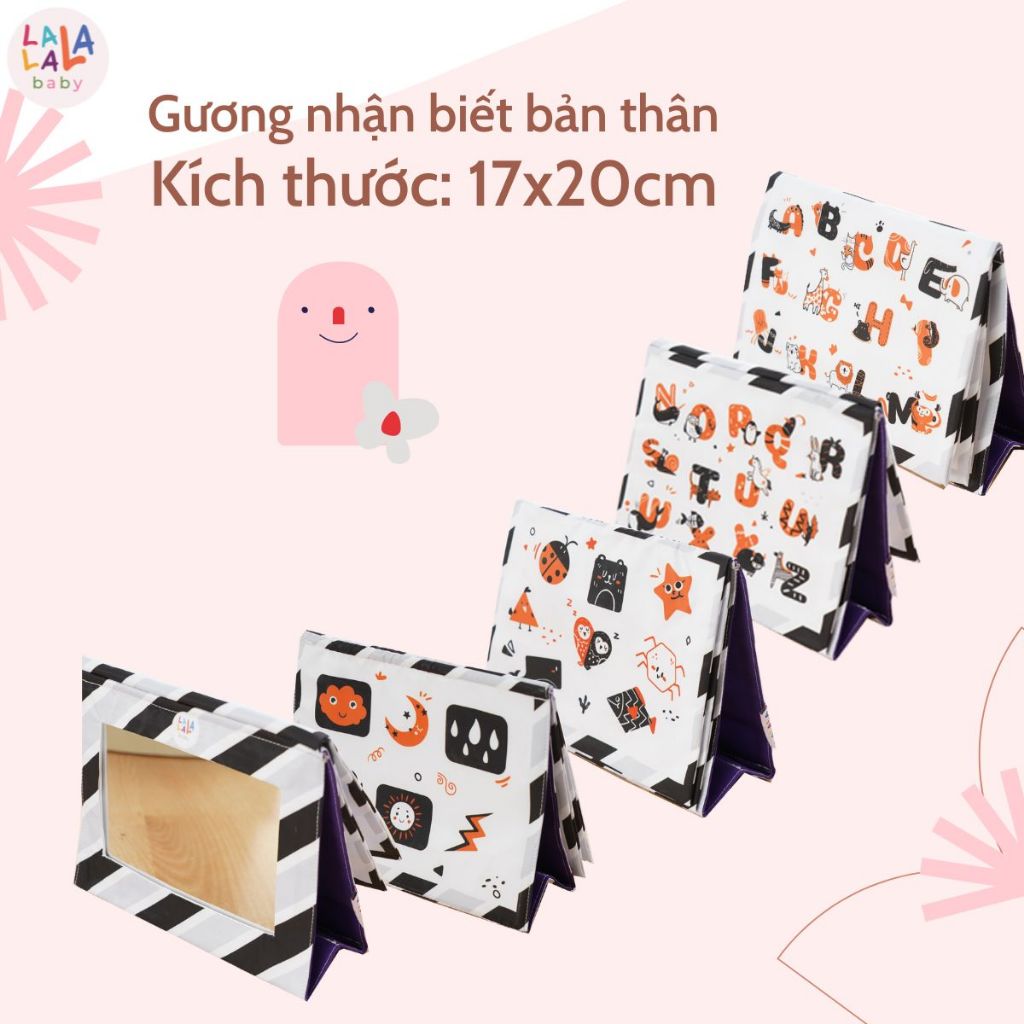 Bộ đồ chơi cho bé sơ sinh BABY BOX Lalala baby gôm 3 sản phẩm, phù hợp làm Quà tặng chẵn tháng