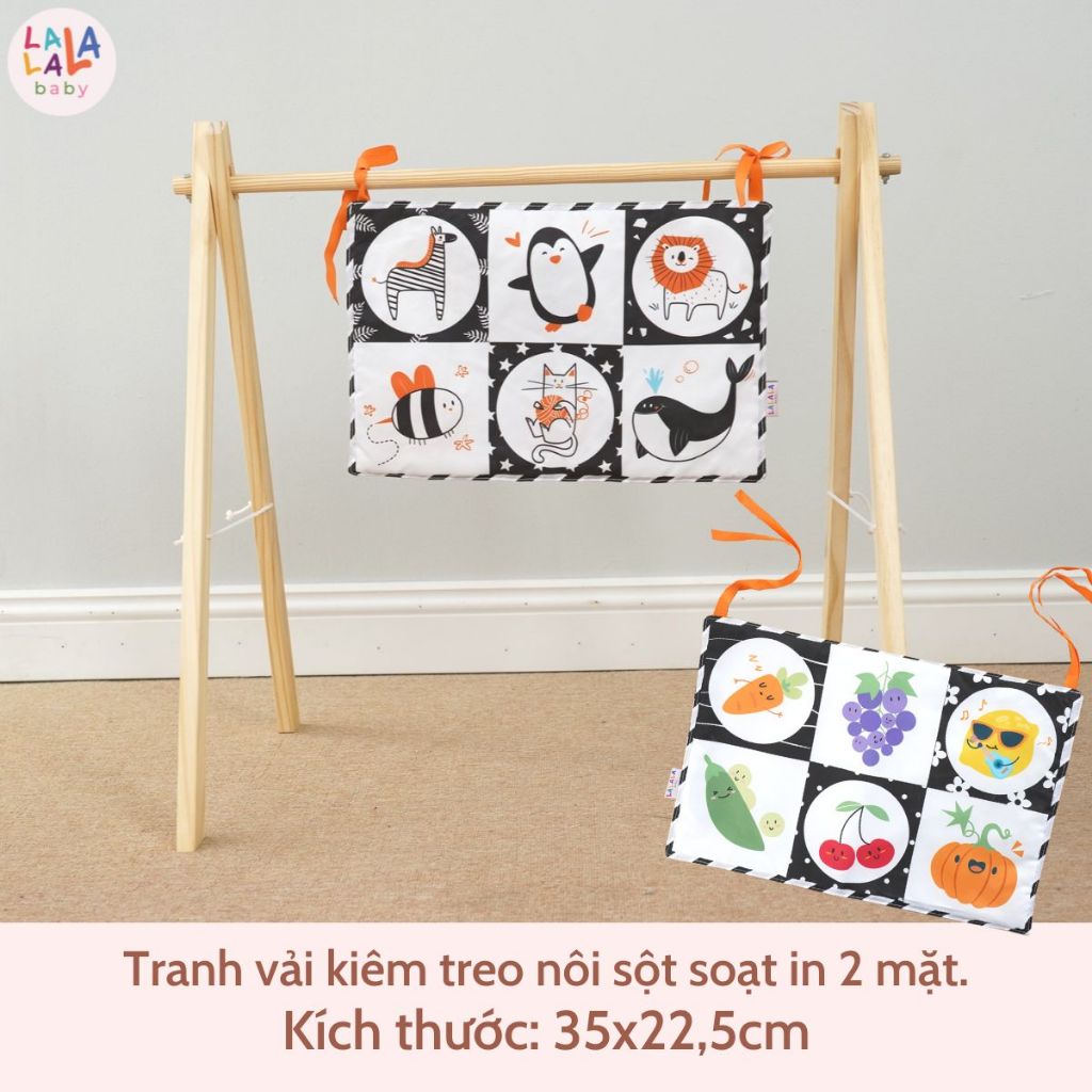 Bộ đồ chơi cho bé sơ sinh BABY BOX Lalala baby gôm 3 sản phẩm, phù hợp làm Quà tặng chẵn tháng