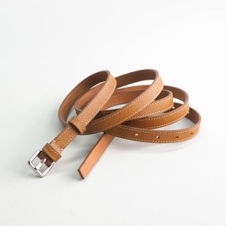 BELT DOUBLE TOUR. Thắt lưng bản nhỏ 2 vòng. Thắt lưng bản nhỏ dành cho váy liền thân.