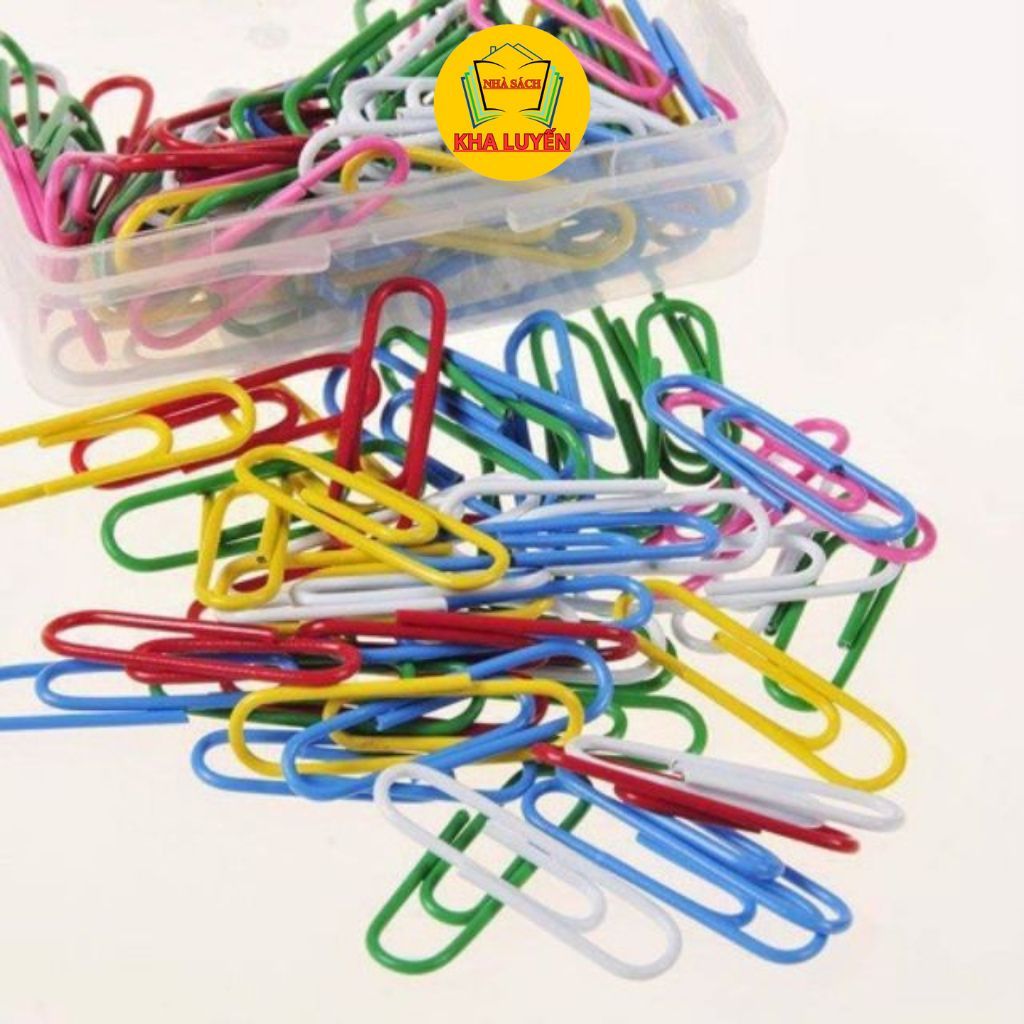 Ghim Cài Kẹp Giấy, Tài Liệu Deli 0025/0024, Ghim Vòng Màu 100PCS/ hộp ...