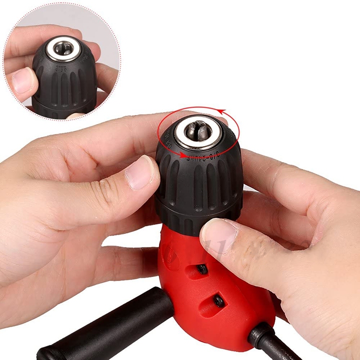 Đầu chuyển hướng máy khoan bắt vít góc 90 độ - đầu chuyển hướng khoan