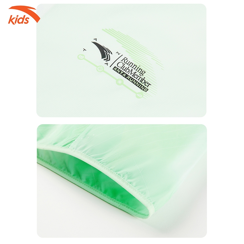 Áo khoác gió chạy bộ bé trai Anta Kids Running 3524B5602