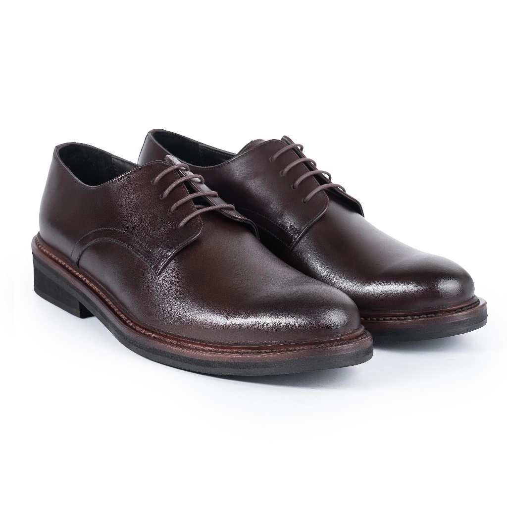 Ảnh Giày Tây Cao Cấp COUNTRYMAN DERBY - DB14 - Da Bò Ý Lót Trong Da Bò Mộc - Thương hiệu Be Classy 4