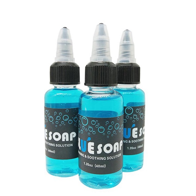 Dung dịch Blusoap vệ sinh lau mực xăm siêu đậm đặc 40ml