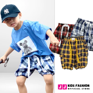 Quần bé trai,quần lủng quần lững ống bo thun trẻ em năng động thoải mái - JJ Kids