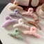 Kẹp tóc càng cua phối lông Hàn Quốc nữ đẹp hottrend cỡ size lớn iLita cặp búi tóc dễ thương cào 10 răng, 14 răng