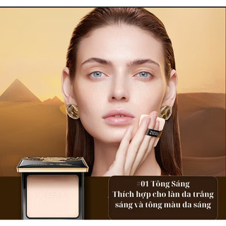 [ HÀNG MỚI VÊ ] Phấn phủ nén trang điểm ZEESEA Ai Cập chống thấm nước kiềm dầu 8g