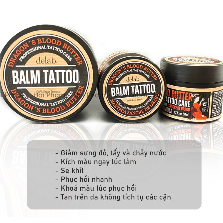 BALM TATTOO Kem Dưỡng Da Sau Xăm