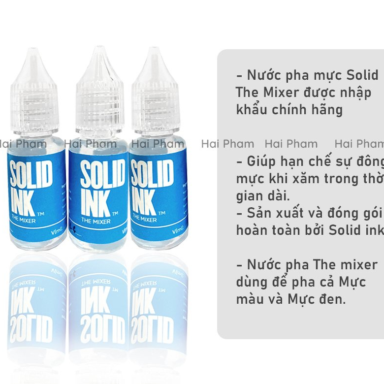 Nước Pha Mực Kích Màu Phun Xăm