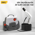 Máy Xịt Rửa Xe Mini Cao Áp 1500W Chính Hãng DELI - Bảo Hành 1 Đổi 1 36 Tháng Miễn Phí - Rửa Xe Máy Oto Vệ Sinh Nhà Cửa — ảnh 4