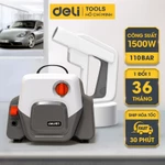 Máy Xịt Rửa Xe Mini Cao Áp 1500W Chính Hãng DELI - Bảo Hành 1 Đổi 1 36 Tháng Miễn Phí - Rửa Xe Máy Oto Vệ Sinh Nhà Cửa — ảnh 1
