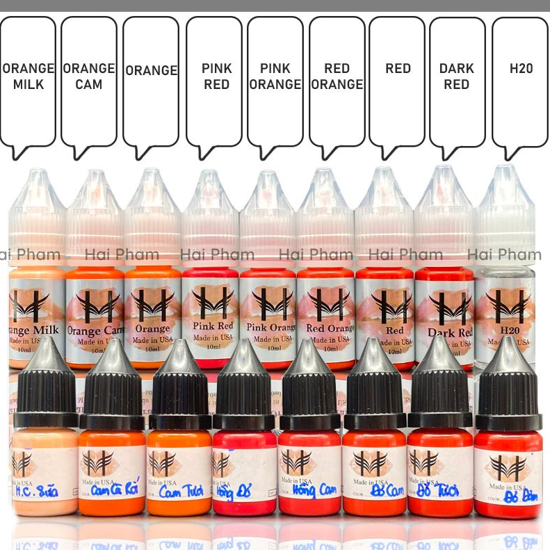 Mực Hoa Tít - Mực H Hoa Đào Bong Đậm, Siêu Bám Màu