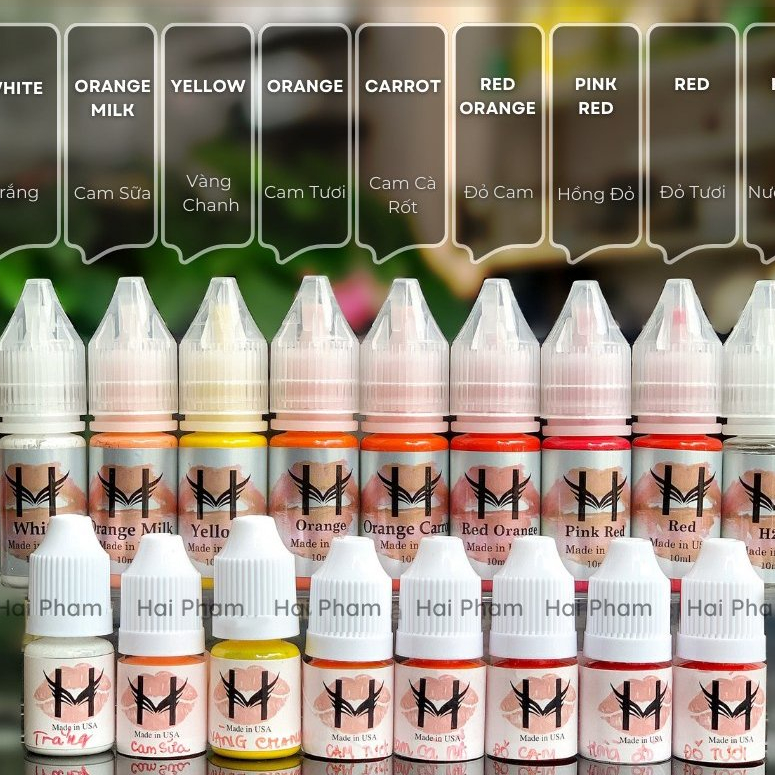 Mực Hoa Tít - Mực H Hoa Đào Bong Đậm, Siêu Bám Màu