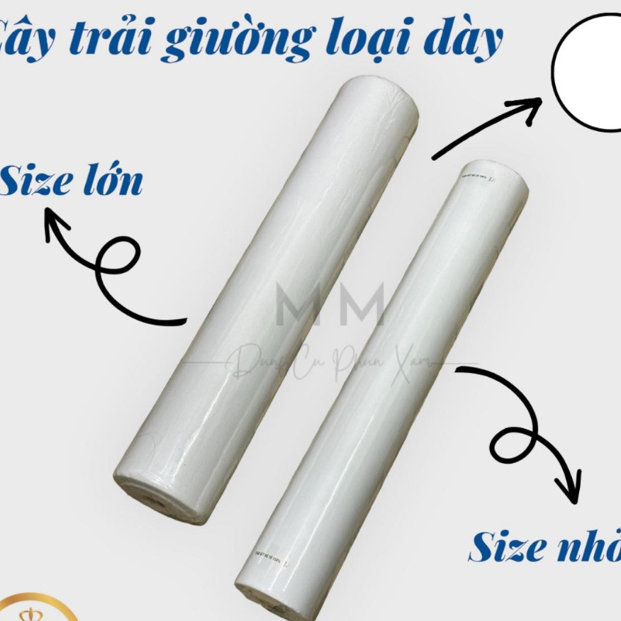 Cuộn vải không dệt trải lót giường dùng 1 lần trong Spa(50 tấm) 0,8 x 1,8m