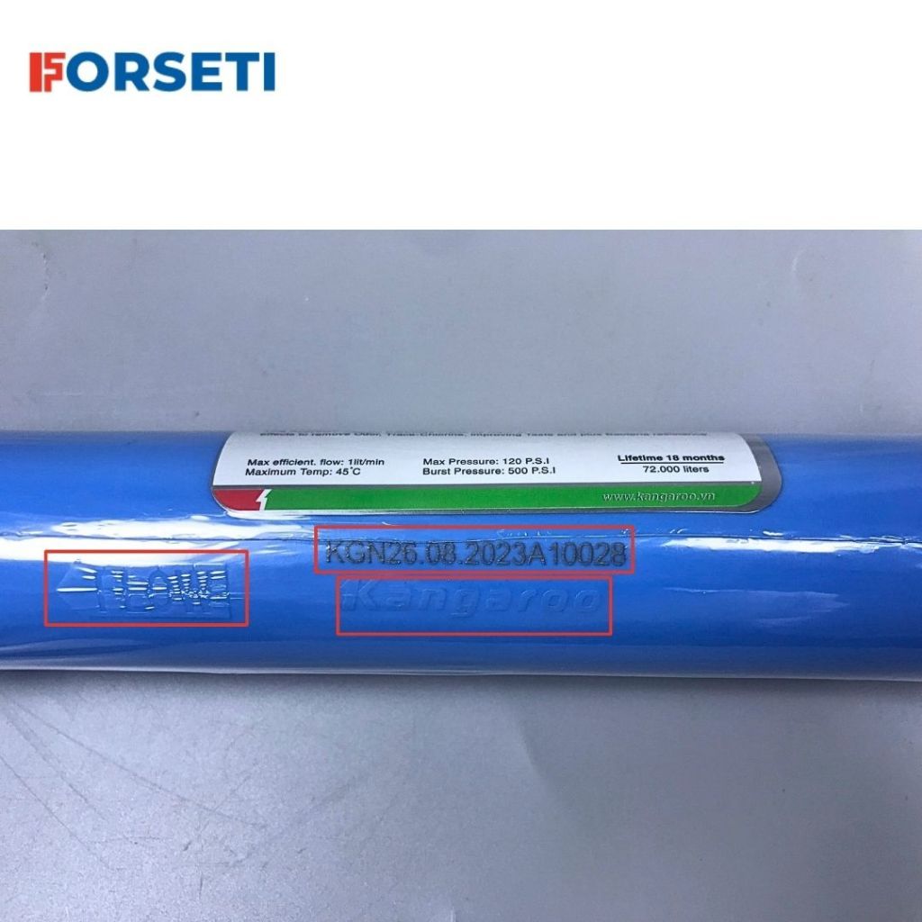 Lõi Chức Năng số 5 Nano Silver Kangaroo Chính Hãng - Diệt Khuẩn Và Chống Tái Nhiễm Khuẩn Dành Cho Máy Lọc Nước RO