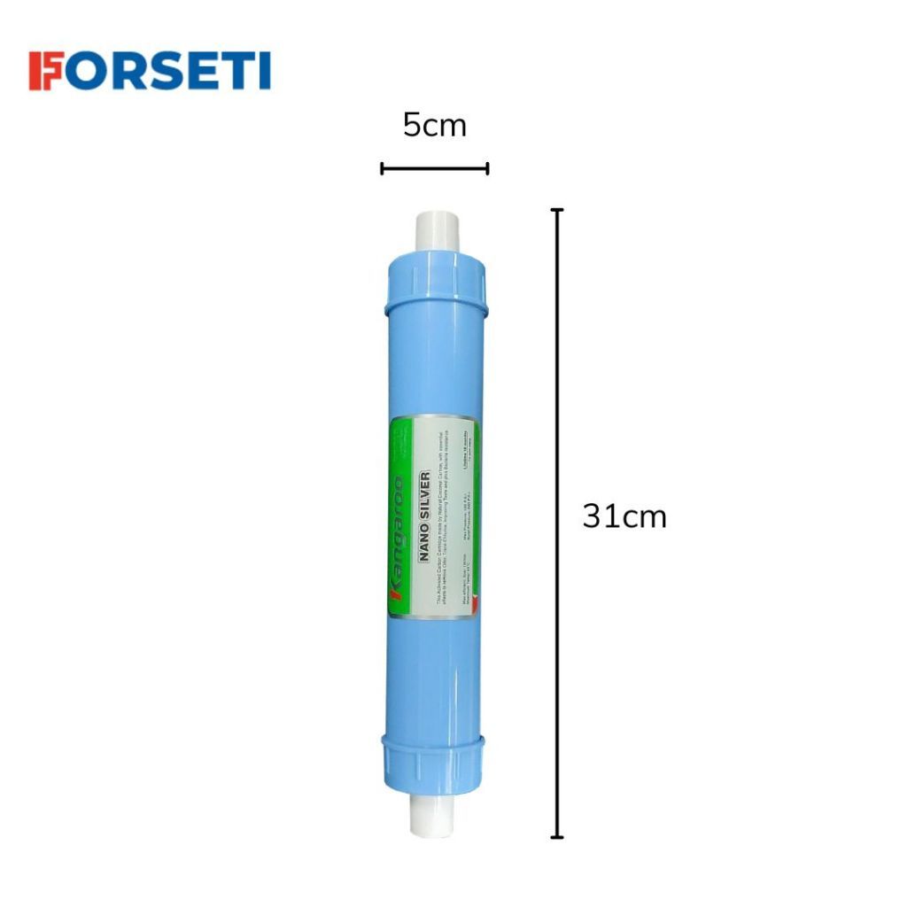 Lõi Chức Năng số 5 Nano Silver Kangaroo Chính Hãng - Diệt Khuẩn Và Chống Tái Nhiễm Khuẩn Dành Cho Máy Lọc Nước RO