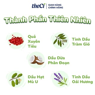 Thanh  Lăn Bôi Vết Muỗi theCi Thành Phần Tự Nhiên Làm Dịu Nhẹ Giảm Ngứa, Mờ Thâm Dung Tích 8ML