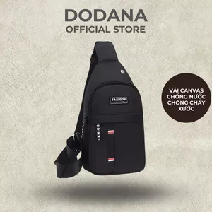 Túi Đeo Chéo Vải Canvas Hàng Sẵn Kho Tại HN,Túi Nam Chống Trầy Xước Và Chống Thấm Nước 01 DODANA