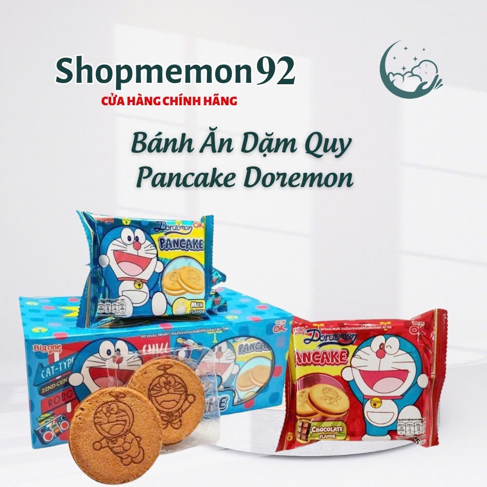 HỘP BÁNH PANCAKE DOREMON date T7/2025 | Shopee Việt Nam