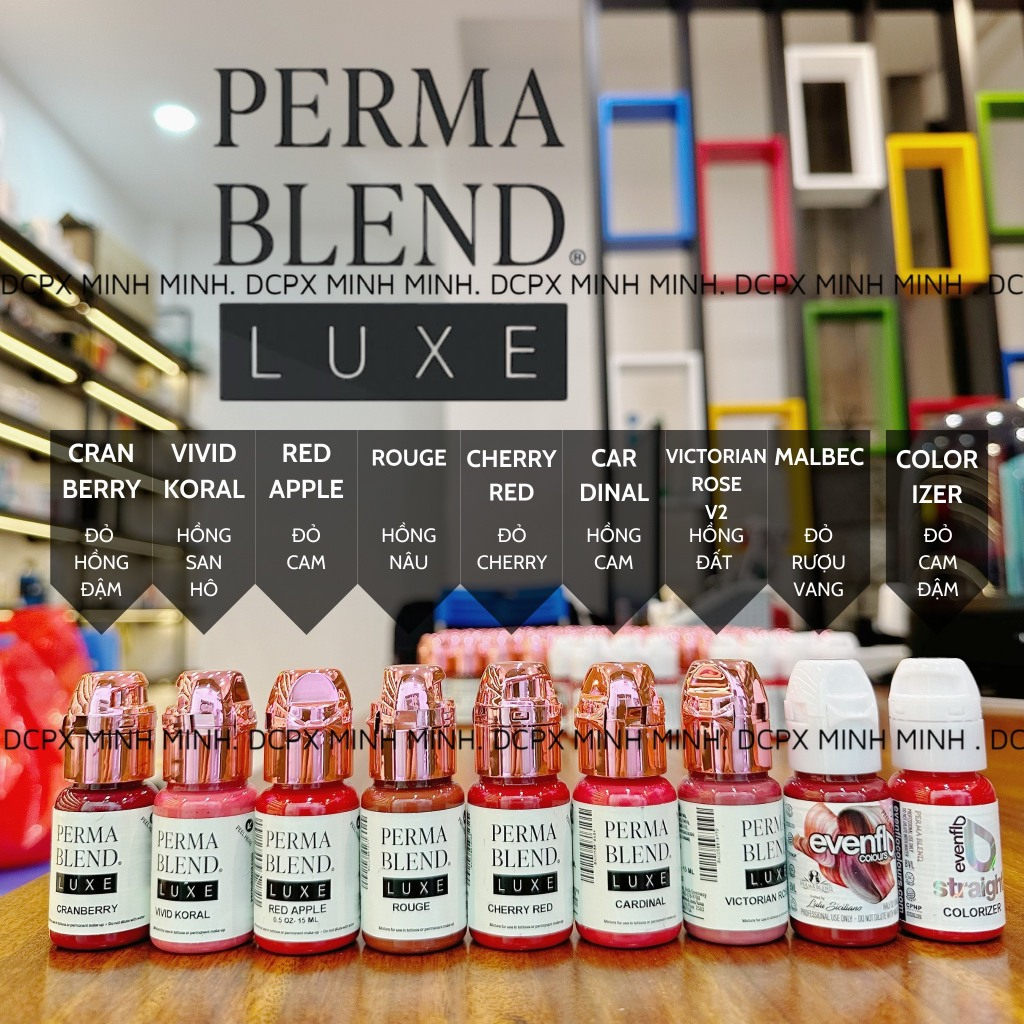 Mực Perma Blend Luxe Chính Hãng Mỹ  Phiên bản cao cấp mới minisize 5ml và fullsize 15ml