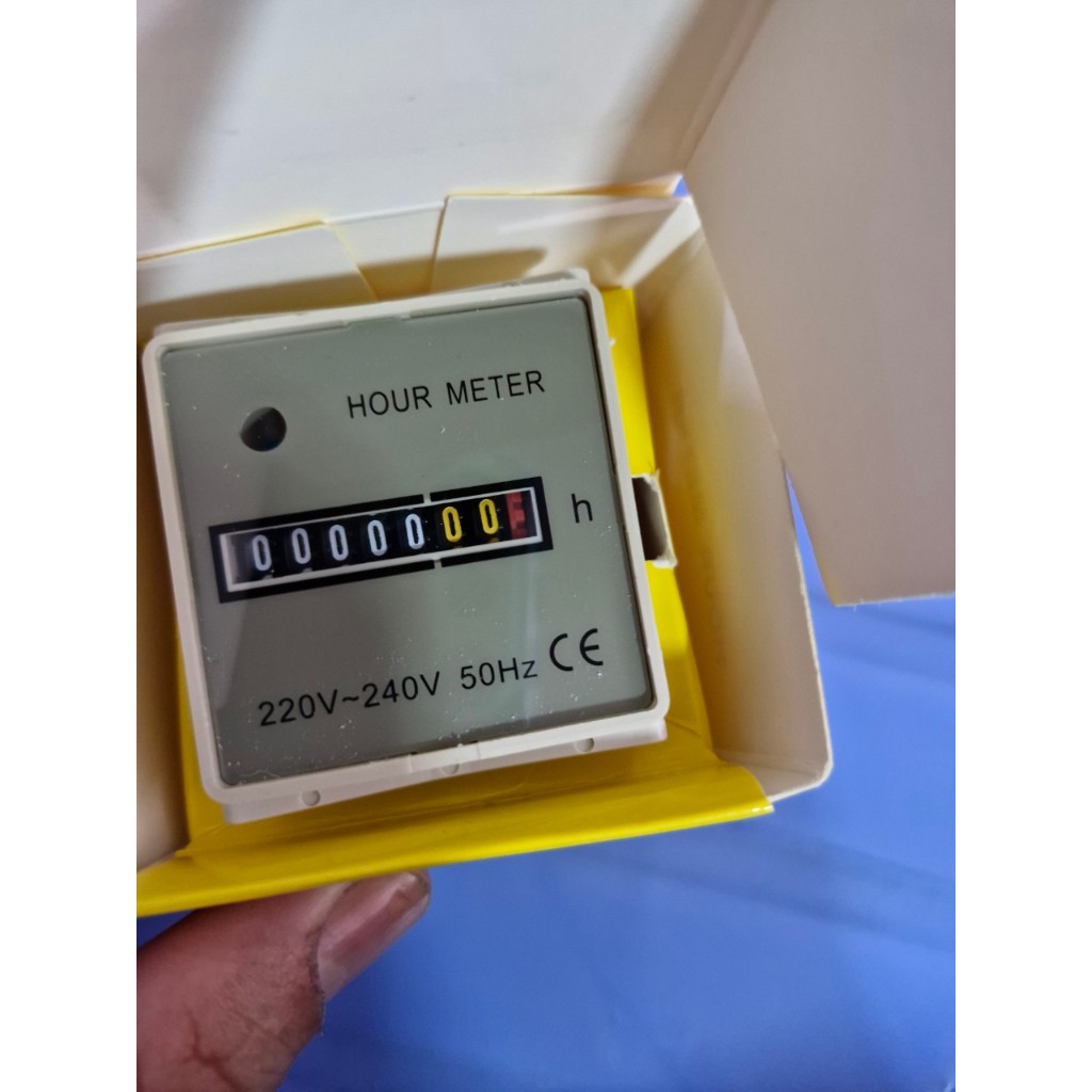 Đồng Hồ Đếm Giờ Hour Meter HM-1 220V-240V 50HZ | Shopee Việt Nam
