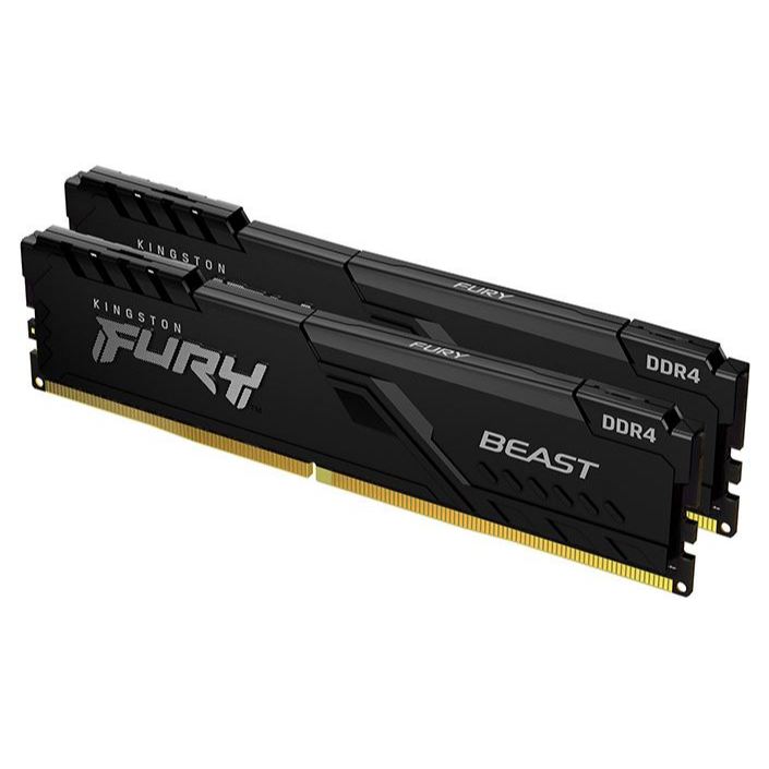 Ram PC DDR4 PC 16G/3200 KINGSTON FURY BEAST chính hãng BH 36 tháng ...
