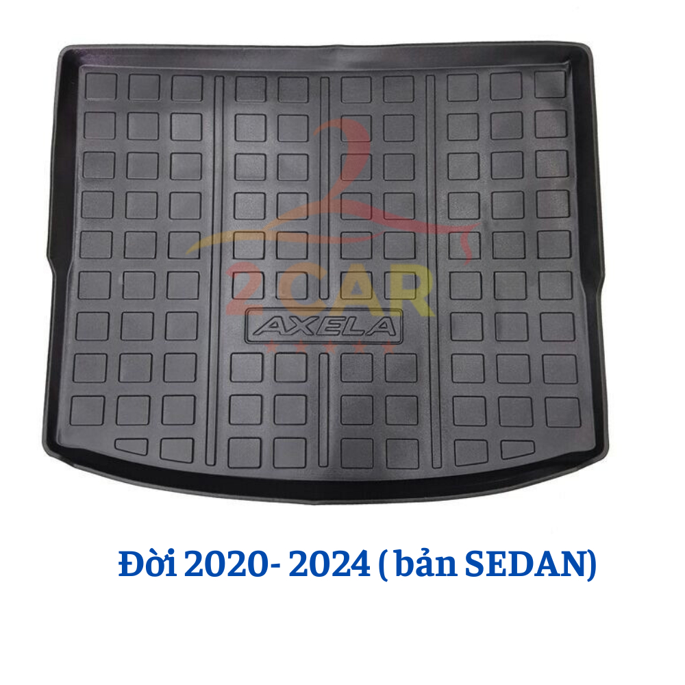 LÓT CỐP nhựa dẻo xe Mazda 3 đời 2016- 2019- 2020- 2024- 2025 bản Sedan, hàng không mùi, dễ vệ sinh