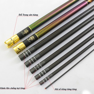 Cần Câu Tay Danh Chấn Thiên Hạ 6H 19i Chuyên Săn Hàng Tải Cá Lớn