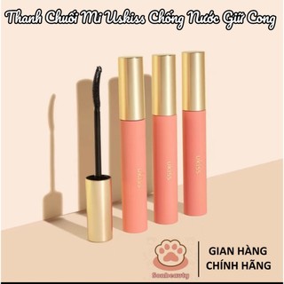 [ HÀNG MỚI VỀ ] Mascara Ukiss chống thấm nước lâu trôi đầu cọ mảnh chuốt dài và cong mi dành cho makeup chuyên nghiệp