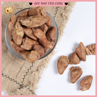 Tim gà sấy khô dành cho thú cưng