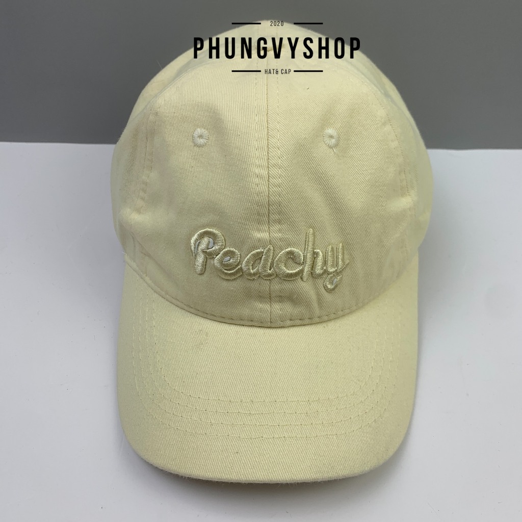 Mũ LƯỠI TRAI unisex cực hot nam nữ thoáng mát phungvyshop- nón / Kết Kaki mềm PEACHY và NƠ /