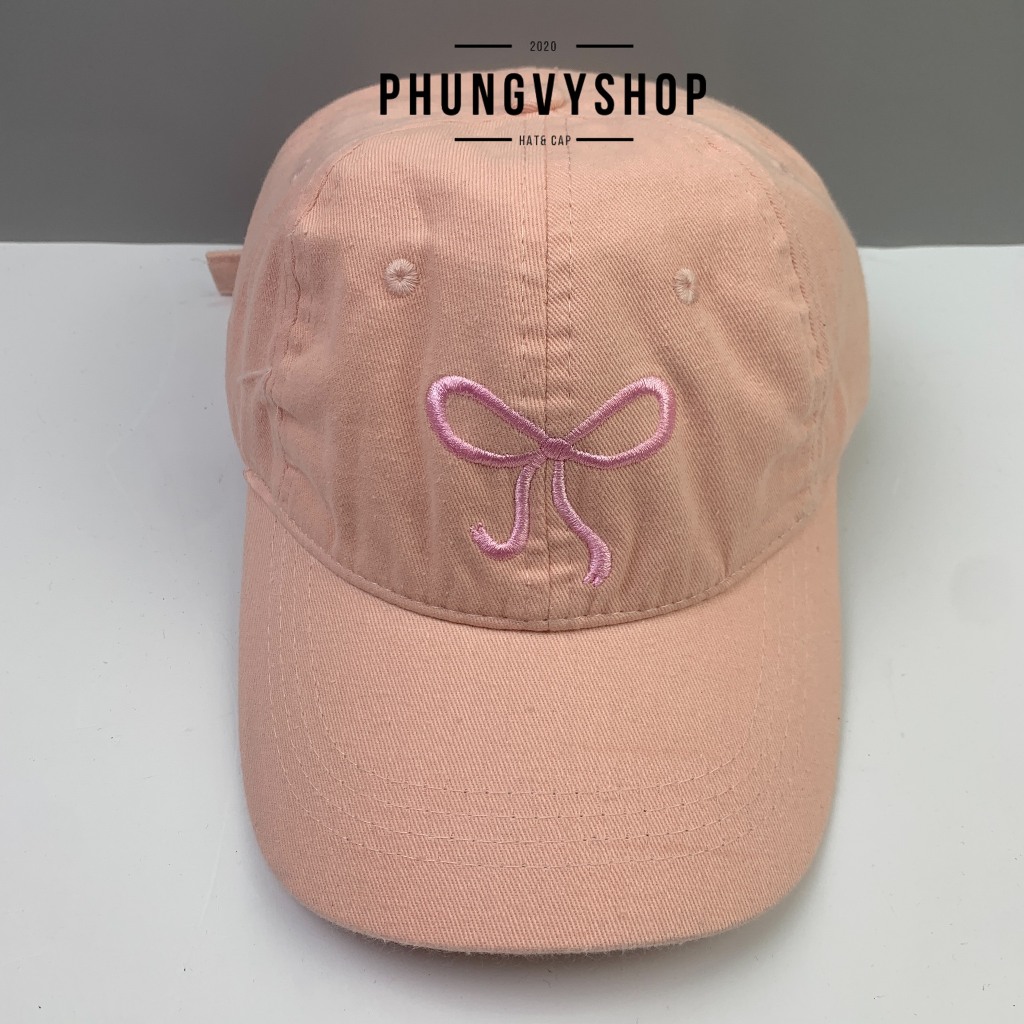 Mũ LƯỠI TRAI unisex cực hot nam nữ thoáng mát phungvyshop- nón / Kết Kaki mềm PEACHY và NƠ /
