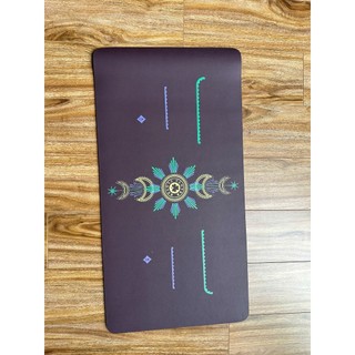 Thảm tập yoga mini, đệm pad xơ dừa siêu bám Clover dày 5mm