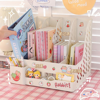 Kệ Sách 4 Ngăn Để Bàn Học Đựng Đồ Trang Trí Decor Bàn Học, Kệ Đựng Tài Liệu Văn Phòng Đựng Bút