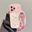 Ốp lưng iphone Ốp Điện Thoại hoa nhí kèm dây Dành Cho iphone13promax/12/Xs/11/7/8/Plus/Mini/ProMax xx1084