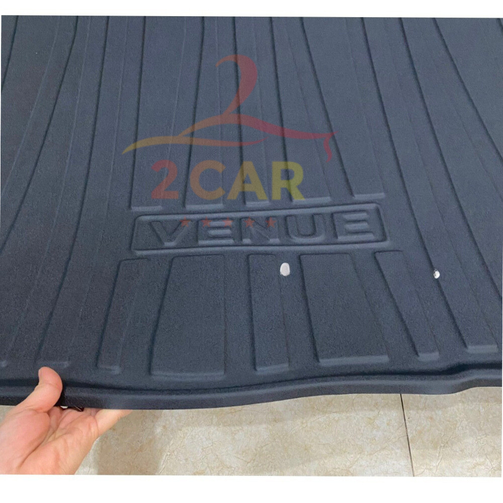 Lót cốp xe Huyndai Venue đời 2023 - 2026 ,chất liệu nhựa dẻo không mùi, không thấm nước dễ vệ sinh