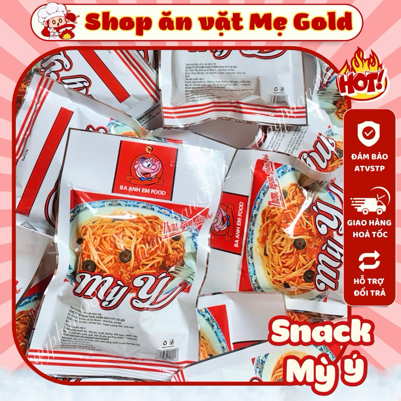 Combo gói snack mỳ Ý Ba Anh Em Food (gói 26g) | Shopee Việt Nam