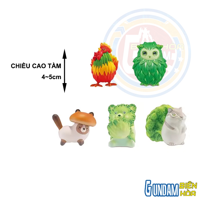 Mô hình Gashapon Vegetable Elf 4 | Shopee Việt Nam