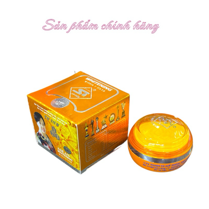 Kem Sứ Tiên Màu Cam Chính Hãng