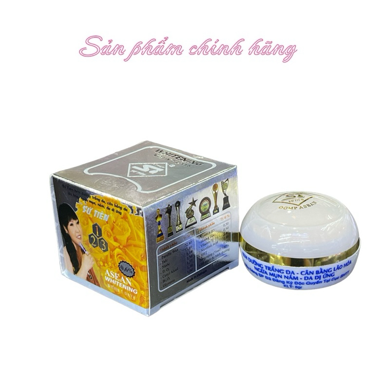 Kem Sứ Tiên Màu Trắng Chính Hãng